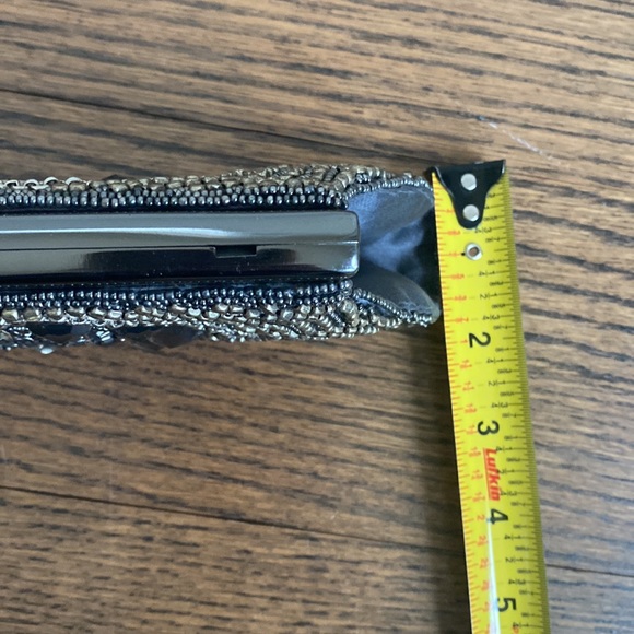 Moyna Couture Beaded Evening Bag / Clutch with Strap - Style PE2711 - NWT - Picture 9 of 10